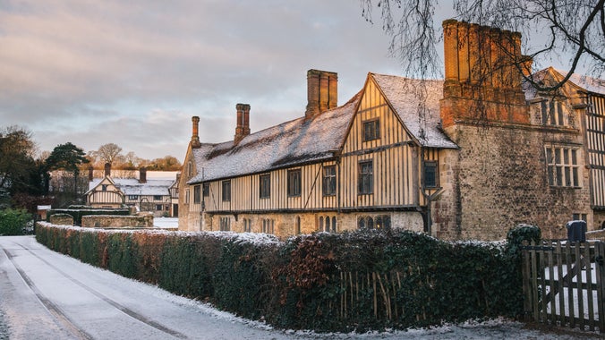 Ightham in the snow